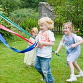 Maypole dancing is a traditional May day activity.