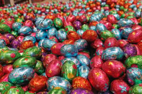 Where do the chocolate Easter egg and Easter bunny traditions come from? (image: Adobe)