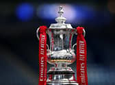 FA Cup trophy. 
