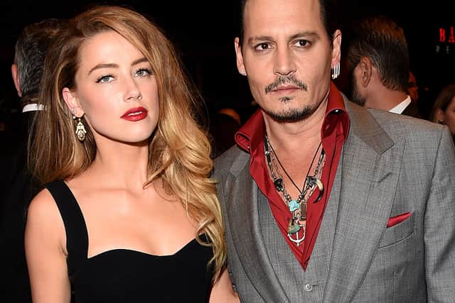 Amber Heard and Johnny Depp at the Black Mass premiere during the 2015 Toronto International Film Festival (Photo: Jason Merritt/Getty Images)