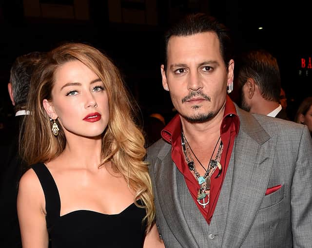 Amber Heard and Johnny Depp at the Black Mass premiere during the 2015 Toronto International Film Festival (Photo: Jason Merritt/Getty Images)
