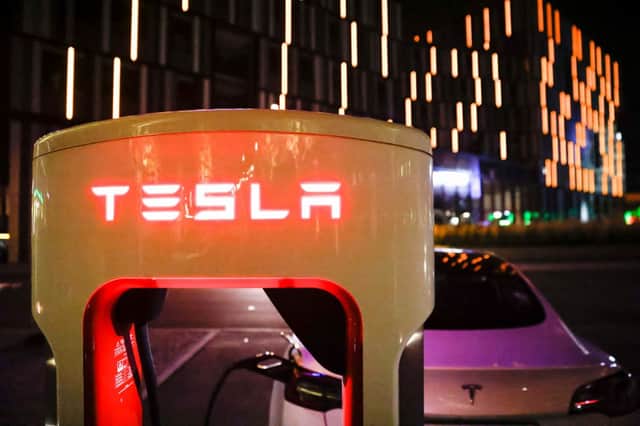 Elon Musk has vastly increased the value of Tesla in recent years, but has also cost investors money with his public performances (image: AFP/Getty Images)