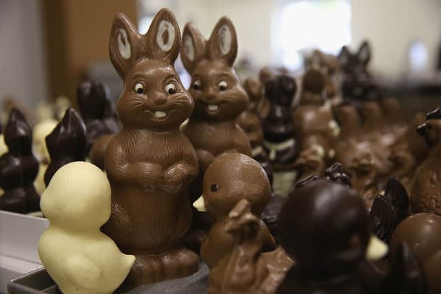 Nowadays, it’s common to eat chocolate on Easter (Photo: Sean Gallup/Getty Images)