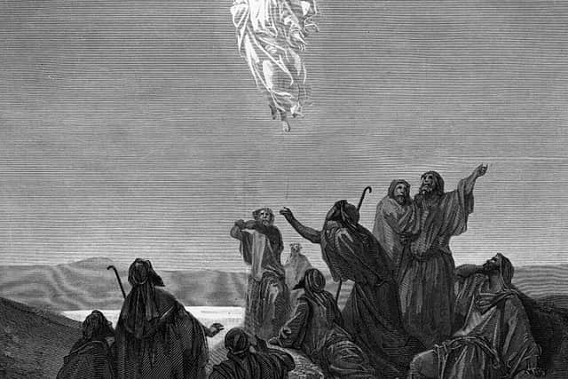 Circa 30 AD, an illustration of Jesus’ Ascension by Gustave Dore (Photo: Hulton Archive/Getty Images)