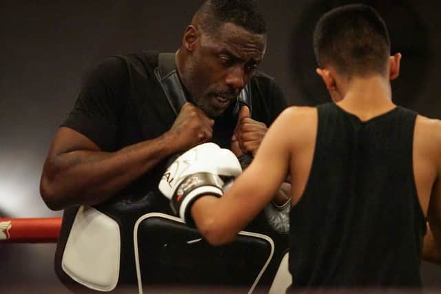 Idris Elba called joining a boxing club in his youth a ‘real turning point’ in his life (Photo: PA/BBC)