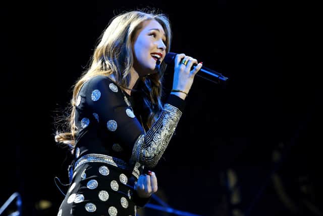 Loren Allred performing onstage at the Yamaha All-Star Concert during the 2019 NAMM Show (Photo: Jesse Grant/Getty Images for NAMM)