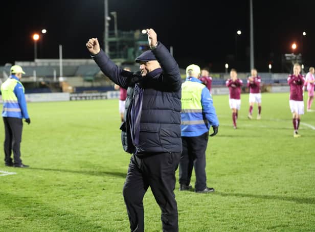 <p>Arbroath FC manager Dick Campbell</p>