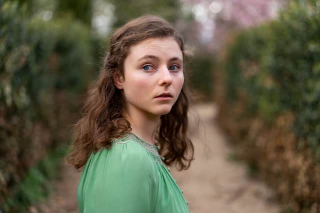 Thomasin McKenzie as Ursula Todd in Life After Life (Credit: Nick Wall/House Productions/BBC)