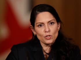 Home Secretary Priti Patel has defended her controversial policy to send asylum seekers seeking refuge in the UK to Rwanda while their application is considered. (Credit: JPIMedia) 