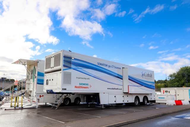 The mobile trucks visit community sites across the UK, including supermarkets and sports centres (Photo: PA)