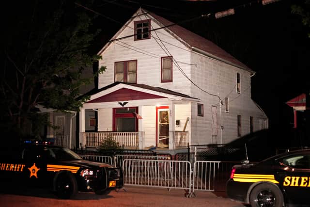 The exterior of the house where the three victims were kept captive (Photo: Bill Pugliano/Getty Images)