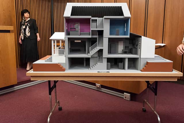 A model of the home where Michelle Knight, Amanda Berry and Georgina “Gina” DeJesus were held captive by Ariel Castro (Photo: Angelo Merendino/Getty Images)