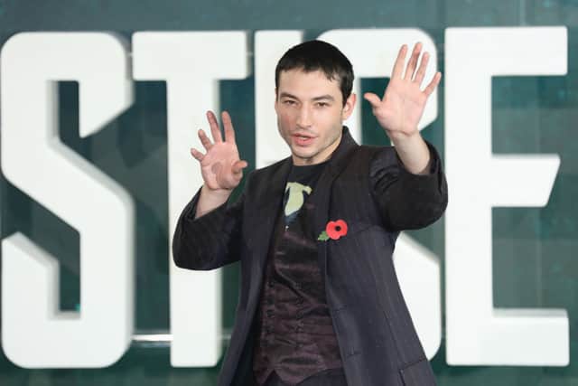 Ezra Miller at the Justice League photocall at The College on November 4, 2017 in London, England (Photo: Tim P. Whitby/Getty Images)