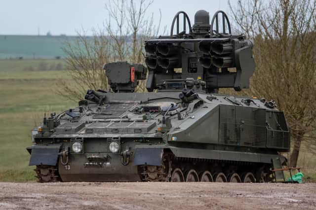 Stormer armoured vehicles provide a mobile platform for the Starstreak High Velocity Missile (HVM) system (Photo: Adobe)