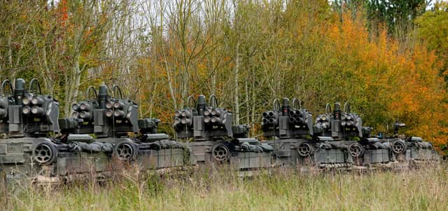 Stormer armoured vehicles on training exercises in England (Photo: Adobe)