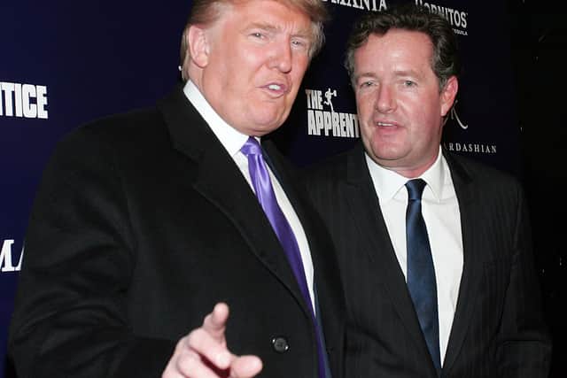 Donald Trump will be Piers Morgan’s first interview on his new show Piers Morgan Uncensored (Photo: John W. Ferguson/Getty Images)