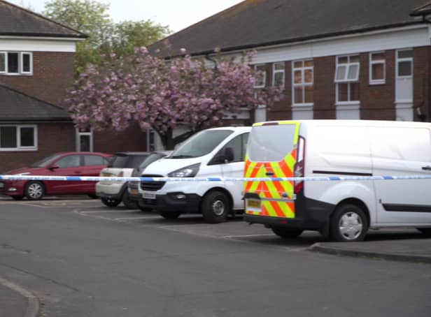 <p>The bodies were found at a property in Spring Gardens, Bourne End, on Tuesday (Photo: PA)</p>