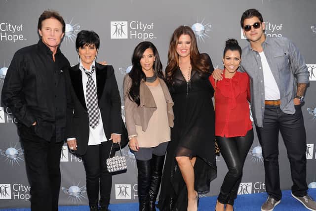 (L-R) Caitlyn Jenner, Kris Kardashian, Kim Kardashian, Khloe Kardashian, Kourtney Kardashian and Robert Kardashian (Photo: John Sciulli/Getty Images For City of Hope)