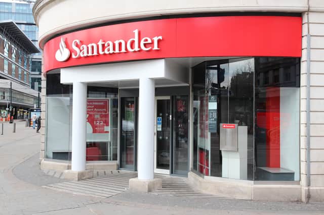 <p>Santander is cutting its opening hours across hundreds of UK branches (Photo: Adobe)</p>