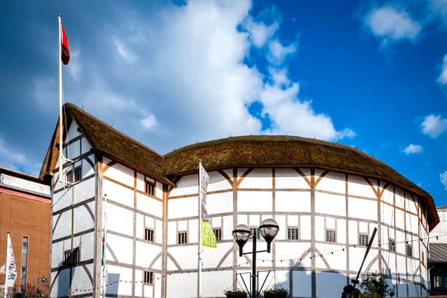 Shakespeare’s Globe is the complex housing a reconstruction of the Globe Theatre, an Elizabethan playhouse in the London Borough of Southwark.