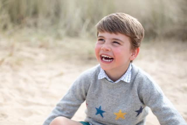 Prince Louis' star jumper has been a big hit (image: The Duchess of Cambridge/PA)