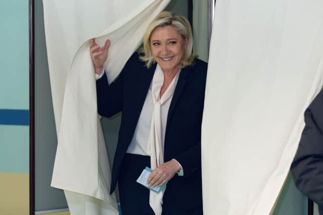 Marine Le Pen hopes to become France’s first female President (image: Getty Images)