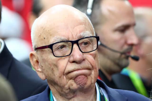 Australian media tycoon Rupert Murdoch is behind TalkTV (image: Getty Images)