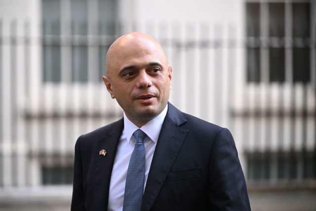 Health Secretary Sajid Javid leaves 10 Downing Street following a cabinet meeting on March 15, 2022 in London, England (Photo: Leon Neal/Getty Images)