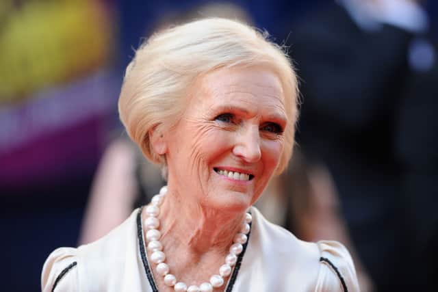 Great British Bake Off star Mary Barry has spoken out about her battle with polio. Photo by Getty Images.