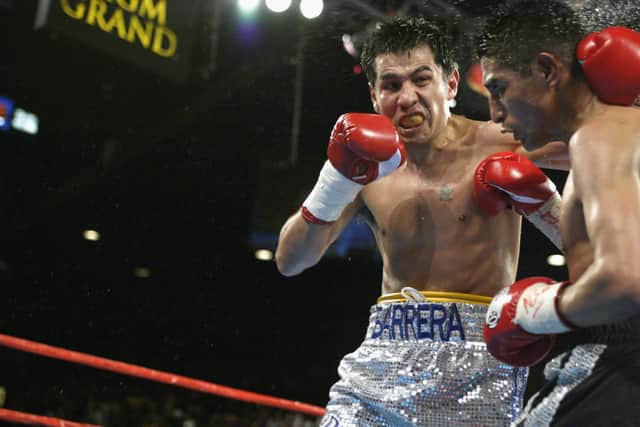 Barrera in 2002. He has fought over 70 fights