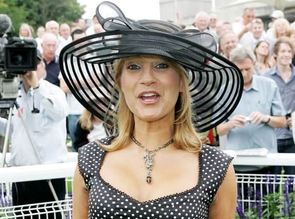 Malandra Burrows at the 49th Variety Club Race Day at Sandown race course on September 1, 2007 in London (Photo by Claire Greenway/Getty Images)