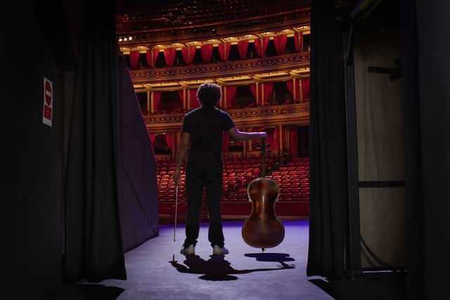 Cellist Sheku Kanneh-Mason at the Royal Albert Hall in London (Photo: PA)