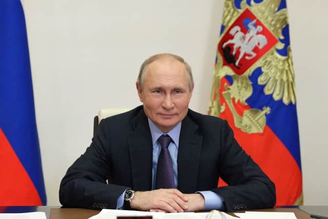 Vladimir Putin appears to be following through on his threat to stop European gas exports (image: AFP/Getty Images)