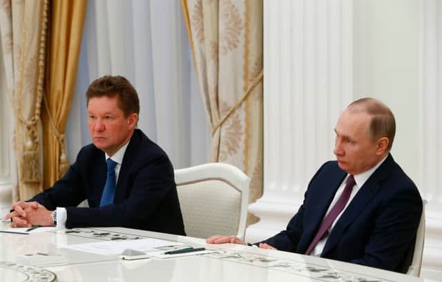 Gazprom CEO Alexei Miller is a close ally of President Vladimir Putin (image: AFP/Getty Images)