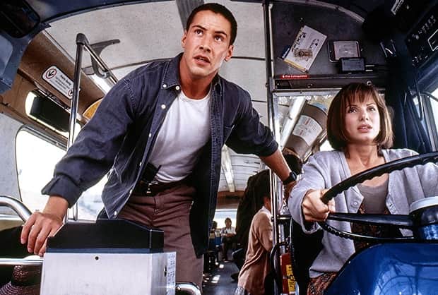 Speed starred Keanu Reeves and Sandra Bullock (Photo: 20th Century Studios)