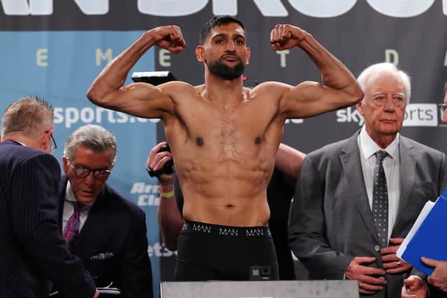 Amir Khan was defeated by Brook in the sixth round.