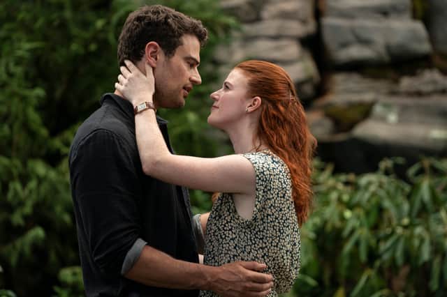 Rose Leslie as Clare and Theo James as Henry in The Time Traveler’s Wife (Credit: HBO)