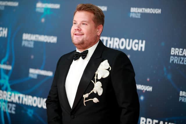James Corden at the 8th Annual Breakthrough Prize Ceremony at NASA Ames Research Center on November 03, 2019 in Mountain View, California (Photo by Rich Fury/Getty Images)