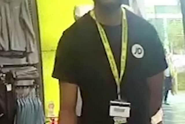 Ridhwaan Farouk was at work in JD Sports in Selly Oak when police arrested him on suspicion of murder.