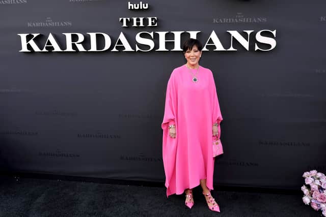 Kris Jenner at the Los Angeles premiere of Hulu’s new show The Kardashians at Goya Studios on April 07, 2022 in Los Angeles, California (Photo by Emma McIntyre/Getty Images for ABA)