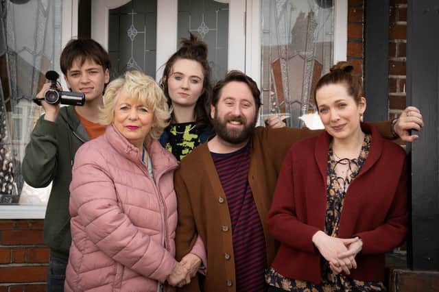 Here We Go is a new chaotic new comedy on BBC One starring Alison Steadman and Katherine Parkinson.