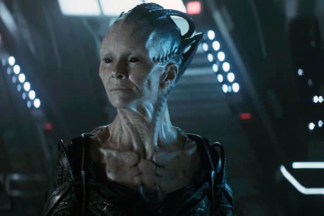 Annie Wersching as the Borg Queen in Star Trek: Picard Season 2 (Credit: Trae Patton/Paramount+)