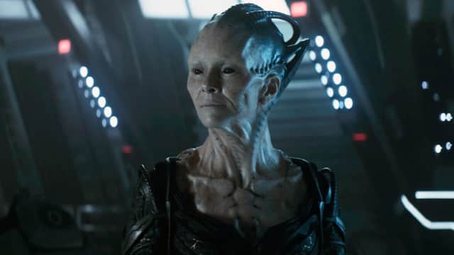 Annie Wersching as the Borg Queen in Star Trek: Picard Season 2 (Credit: Trae Patton/Paramount+)