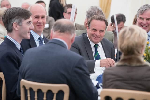 Neil Parish, MP for Tiverton and Honiton (centre) in 2016 (Photo: Matt Cardy/Getty Images)