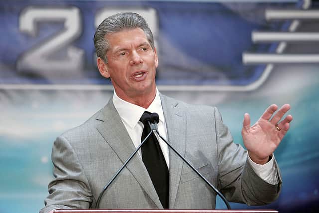 WWE chairman Vince McMahon in 2007 (Photo: Bryan Bedder/Getty Images)
