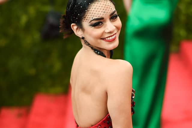 Vanessa Hudgens at the China: Through The Looking Glass Costume Institute Benefit Gala at the Metropolitan Museum of Art on May 4, 2015 in New York City (Photo by Andrew H. Walker/Getty Images for Variety)