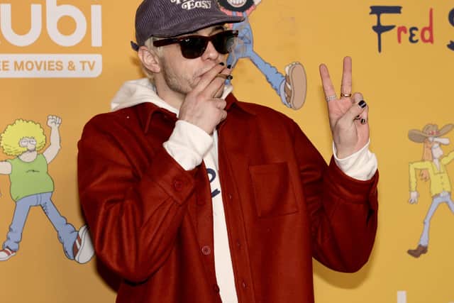 Pete Davidson at TUBI’s The Freak Brothers experience at Fred Segal on December 06, 2021 in Los Angeles, California (Photo by Kevin Winter/Getty Images)