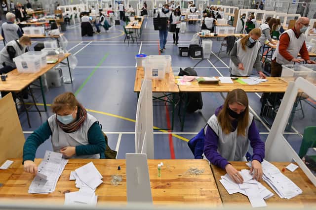 Votes will be counted by staff at voting centres before results are announced. (Credit: Getty Images)