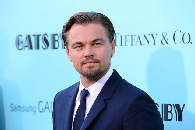 American actor and film producer Leonardo Di Caprio