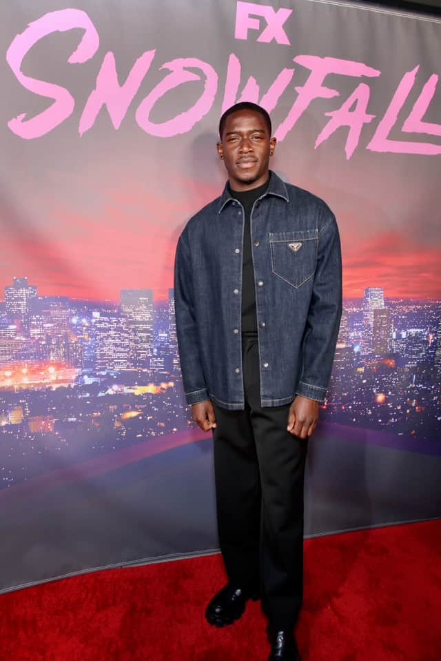 Damson Idris stars as the show’s main protagonist, Franklin